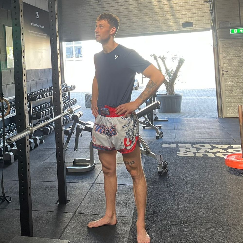 Pepijn Fifis in de trainingszaal